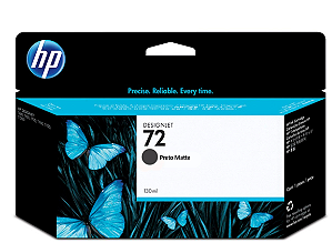 Cartucho de Tinta HP 72 Preto Matte 130ml C9403A Original