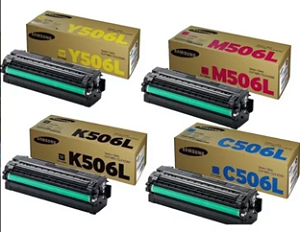 Cartucho de Toner Samsung K506L/ M506L/ Y506L/ C506L KIT
