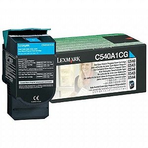 Cartucho de Toner Lexmark C540 Ciano C540A1CG Original