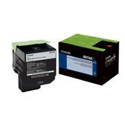 Cartucho de Toner 80C8XK0 Preto | 808XK | CX510de CX510dhe Original  8K