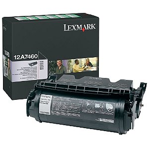 Toner Lexmark 12A7460 T630 X630 X632 Original 5.000 cópias