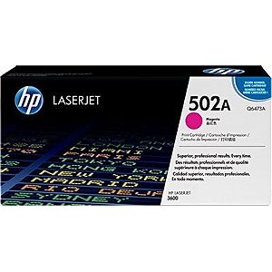 Cartucho de Toner HP 502A Magenta Q6473A Original