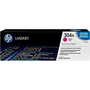 Toner HP 304A Magenta Laserjet Original (CC533A) Para HP Laserjet CP2025dn, CM2320n, CM2320nf CX 1 UN