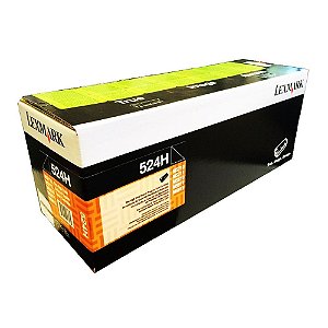 Toner Lexmark 52BH / 52DBH00 - 524H / 52D4H00 Preto Original 25K