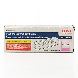 Cartucho de Toner Okidata 43381902 Magenta C5500 C5500N C5800N C5800LDN - 2000 Pgs Original