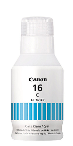Tinta Canon GI-16C GI16C Ciano | Mega Tank GX6010 GX7010 | Original 132ml
