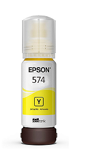 Tinta Epson T574420AL T574420 T574 Amarelo | L8050 | Original 70ml