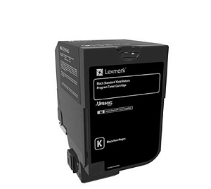 Toner Lexmark 74C4SK0 74CBSK0 74C4S Preto | CS720 CX725 CS725 | Original 7K