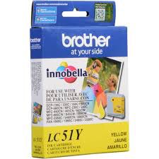 Cartucho de Tinta Brother LC51Y  Yellow Original