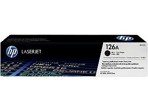 Cartucho de Toner HP 126A Preto CE310A Original