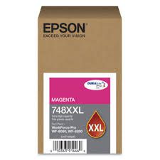 Tinta Epson Magenta 748XXL WF6590 WF6090 Original