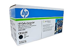 Toner HP  - Preto CE264X