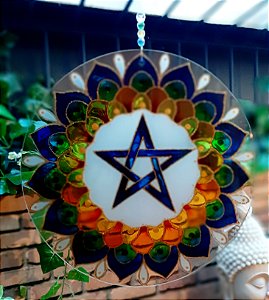 MANDALA PENTAGRAMA, 30 CM