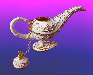 LAMPADA ALADDIN, BRANCA