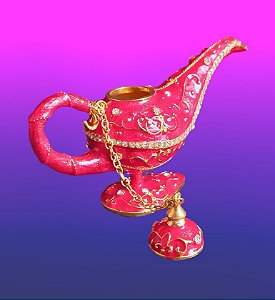 LAMPADA ALADDIN, VERMELHA