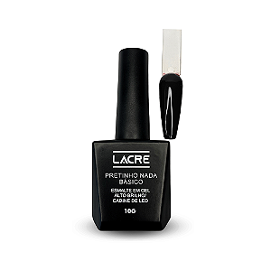 Esmalte em GEL Lacre 10ml - Elegance Pretinho Nada Basico