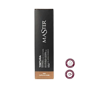 Tinta/Tintura Para Cílios E Sobrancelhas Master Castanho Claro 20g