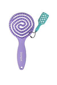 Escova de Cabelo Pirulito para Violeta + Chaveiro