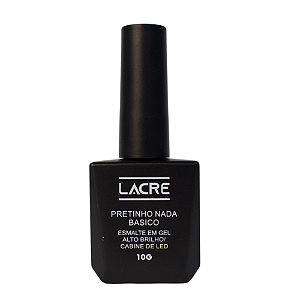 Esmalte em Gel Lacre 10ml – Gran Elegance Free | Pretinho Nada Basico