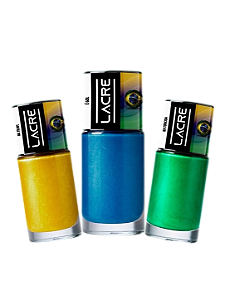 Coleção Copa da Lacre 10ml - Lançamento - 3 Cores