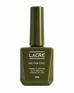 Esmalte em Gel Lacre 10ml – Gran Elegance Free | Militar Chic