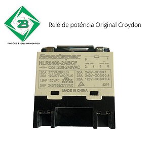 Rele De Potência Fritadeira Código Hlr6100-2abcf Croydon