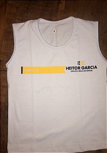 Camiseta regata / Heitor Garcia/ Branca