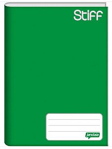 Caderno capa dura brochura universal - verde 96 folhas