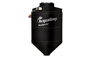Fossa Séptica Biodigestor 1.300L Fundo Cônico Polietileno Acqualimp