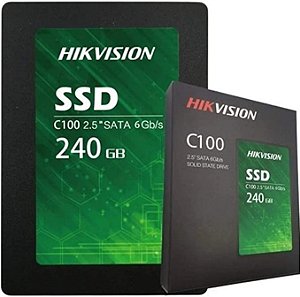 SSD Interno 2.5" C100 240GB Sata HS-SSD-C100-240G - Hikvision
