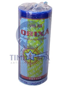 Vela 7 dias grossa Orixá 316g - Azulão