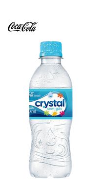 Água Mineral Crystal Kids sem Gás 300 ml Pet (Pacote/Fardo 24 garrafas)