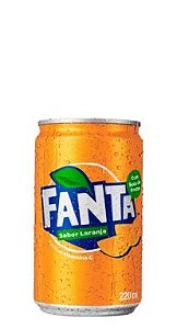 Fanta Laranja Lata 220ml (Pack 6 Latas)