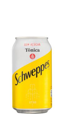 Schweppes Tônica sem açúcar 350ml (Pack 6 latas)