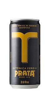 Tônica Zero Prata Lata 269ml (Pack c/ 6 latas)