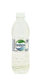 Água Mineral Rárida Sem Gás 510 ml Pet (Pacote/Fardo 12 garrafas)