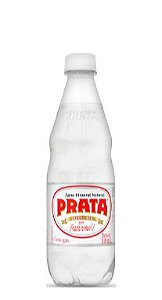 Água Mineral Prata com Gás 510 ml Pet (Pacote/Fardo12 garrafas)