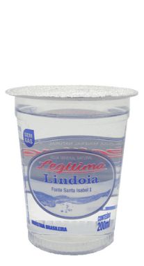 Caixa de Copo 200 ml Água Mineral Lindoia Legitima (c/ 48 unidades)