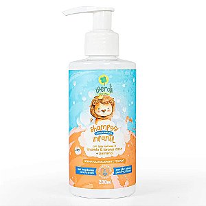 Shampoo Infantil 100% Natural com Oleos Essenciais - Verdi