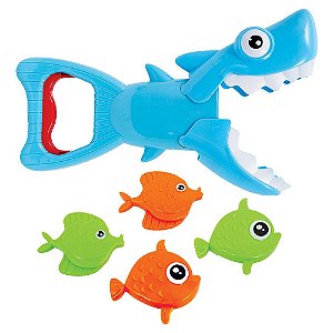 Brinquedo Tubarão pega Peixinhos - Buba