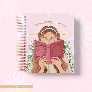 Agenda BIG 2 dias por página - Coleção Living - O melhor Ano da sua vida