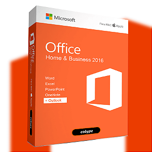 Office 2016 Home and Business ESD P/ Mac - Download + Nota Fiscal