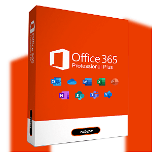 Office 365 ProPlus Anual - 5 Dispositivos (PC, MAC, ANDROID OU IOS) - Download + Nota Fiscal