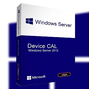 Pacote de 50 Cal de Dispositivo P/ Windows Server 2012 ESD - Download + Nota Fiscal
