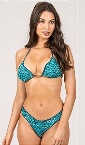 Biquíni Ripple Escama de Sereia