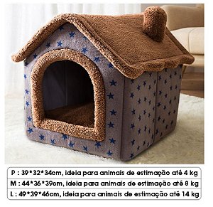 Pet House - Cama e Casinha Pets para Cães e Gatos