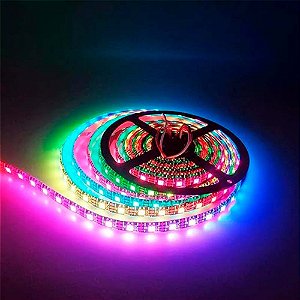 FITA DE LED FESTA DECORAÇÃO RGB C/ CONTROLE