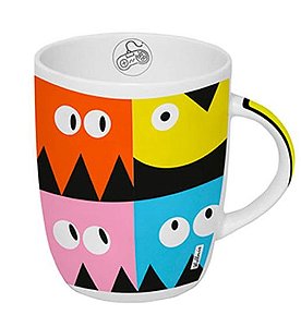 CANECA GAMER DE PORCELANA PAC MAN WELLMIX