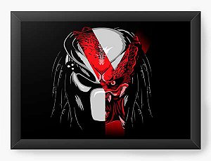 Quadro Decorativo A4 (33X24) Geekz Alien vs Predador - Loja Nerd e Geek - Presentes Criativos