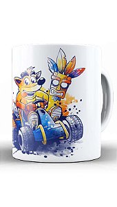 Caneca  Geekz Crash Bandicoot - Loja Nerd e Geek - Presentes Criativos